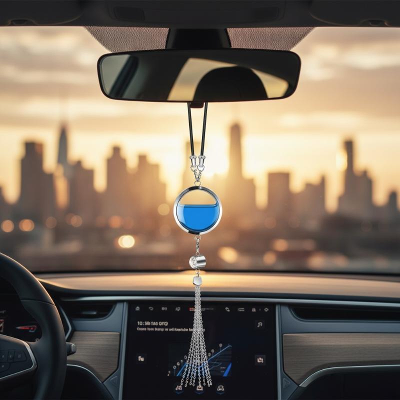 Perfume Fragrance One - Pingente Decorativo de Metal para Carro,