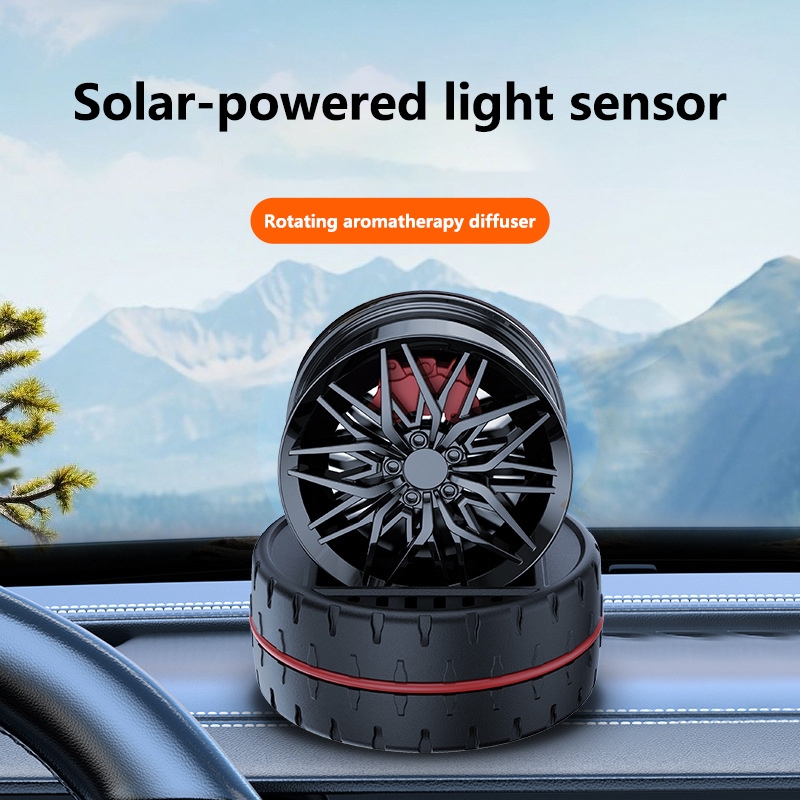 Perfume Fragrance Wheel - Aromatizador Automotivo Solar para Roda de