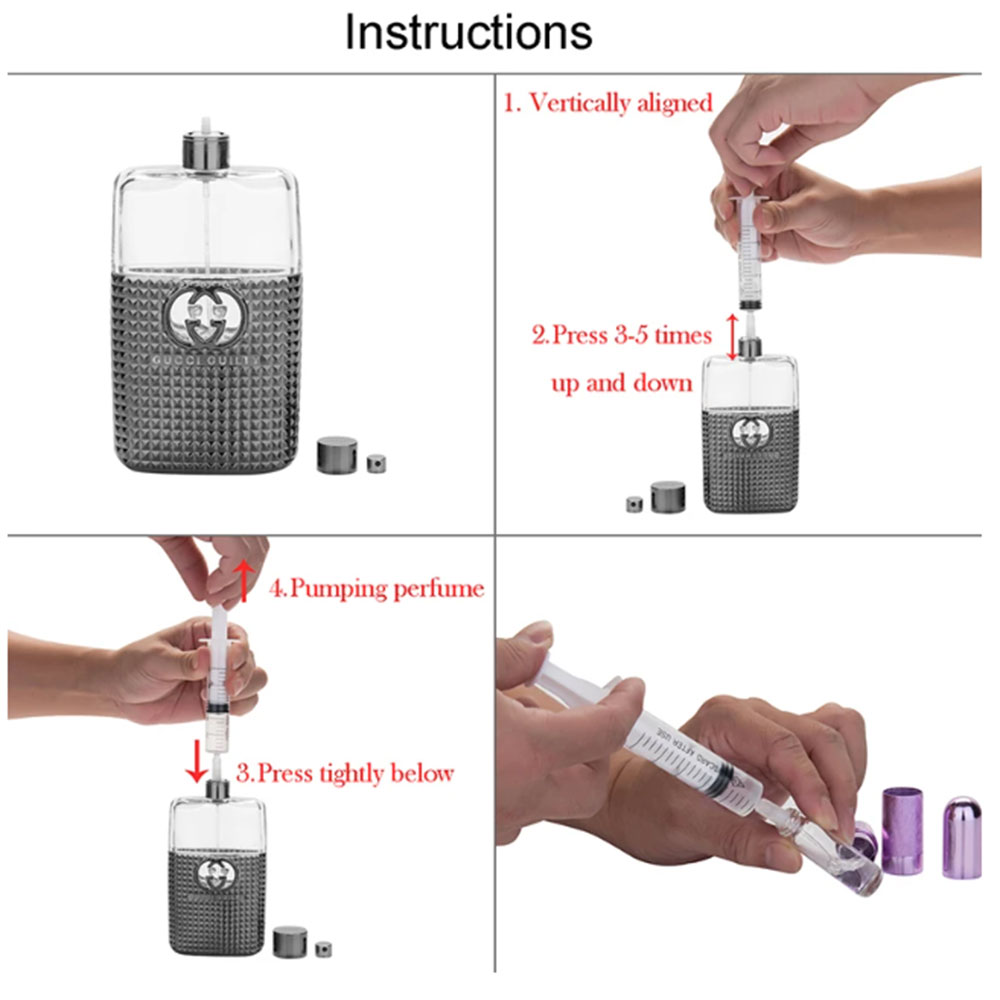 Seringa de plástico para perfu - Perfume Fragrance Gallon avaliação e preço