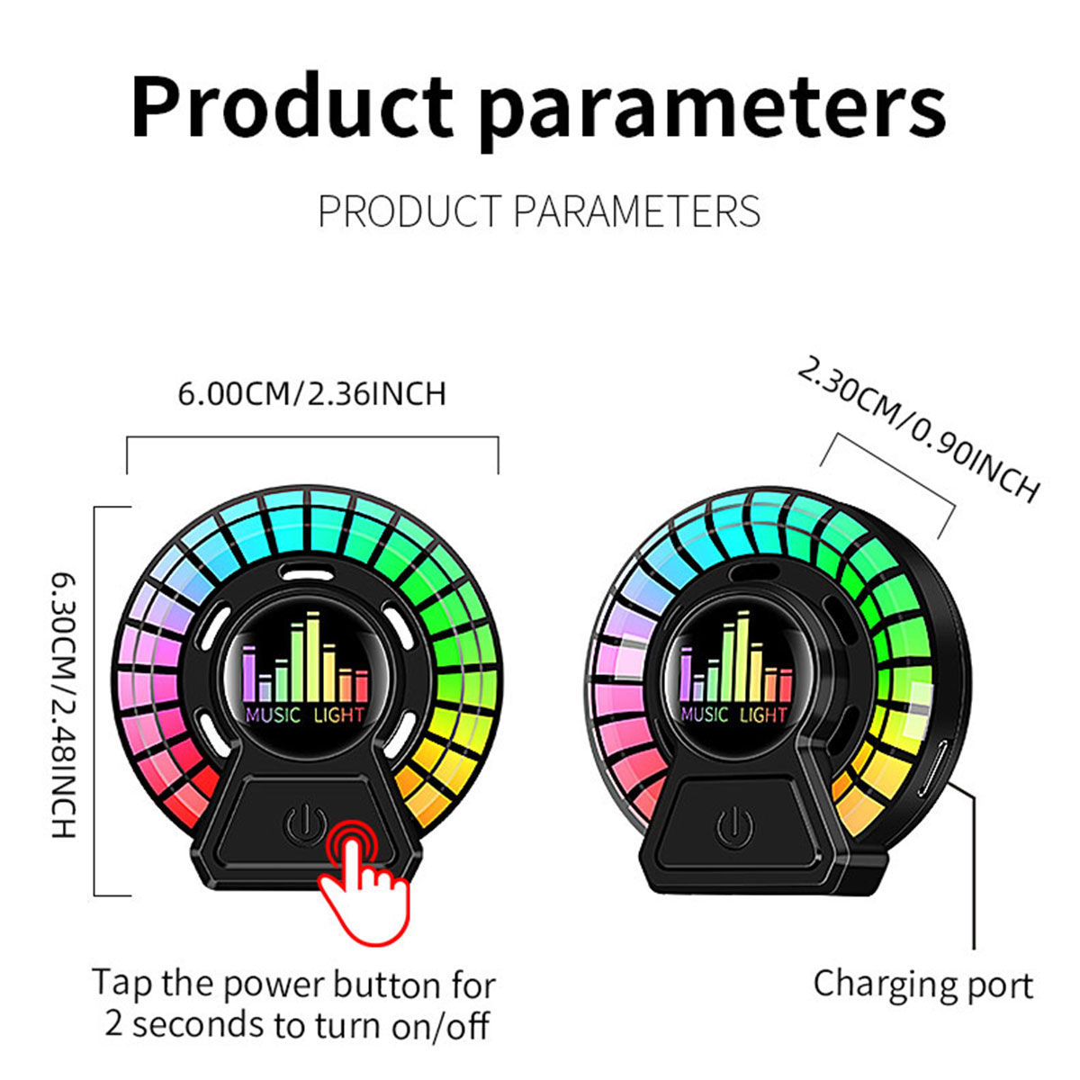 Lâmpada LED com Sensor de Som, - Perfume Fragrance Outlet avaliação e preço
