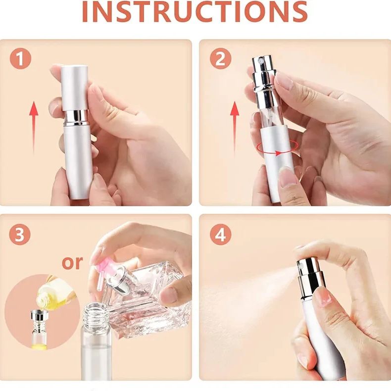 Recarregáveis Portátil Mini Pe - Perfume Fragrance Liquid avaliação e preço