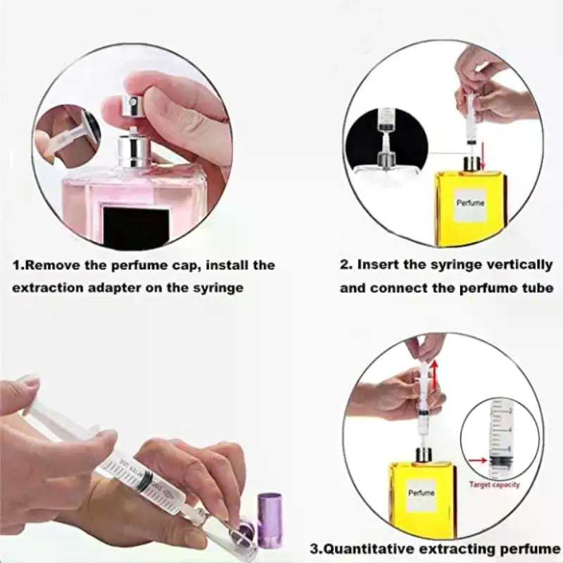 Seringa de plástico para perfu - Perfume Fragrance Gallon avaliação e preço