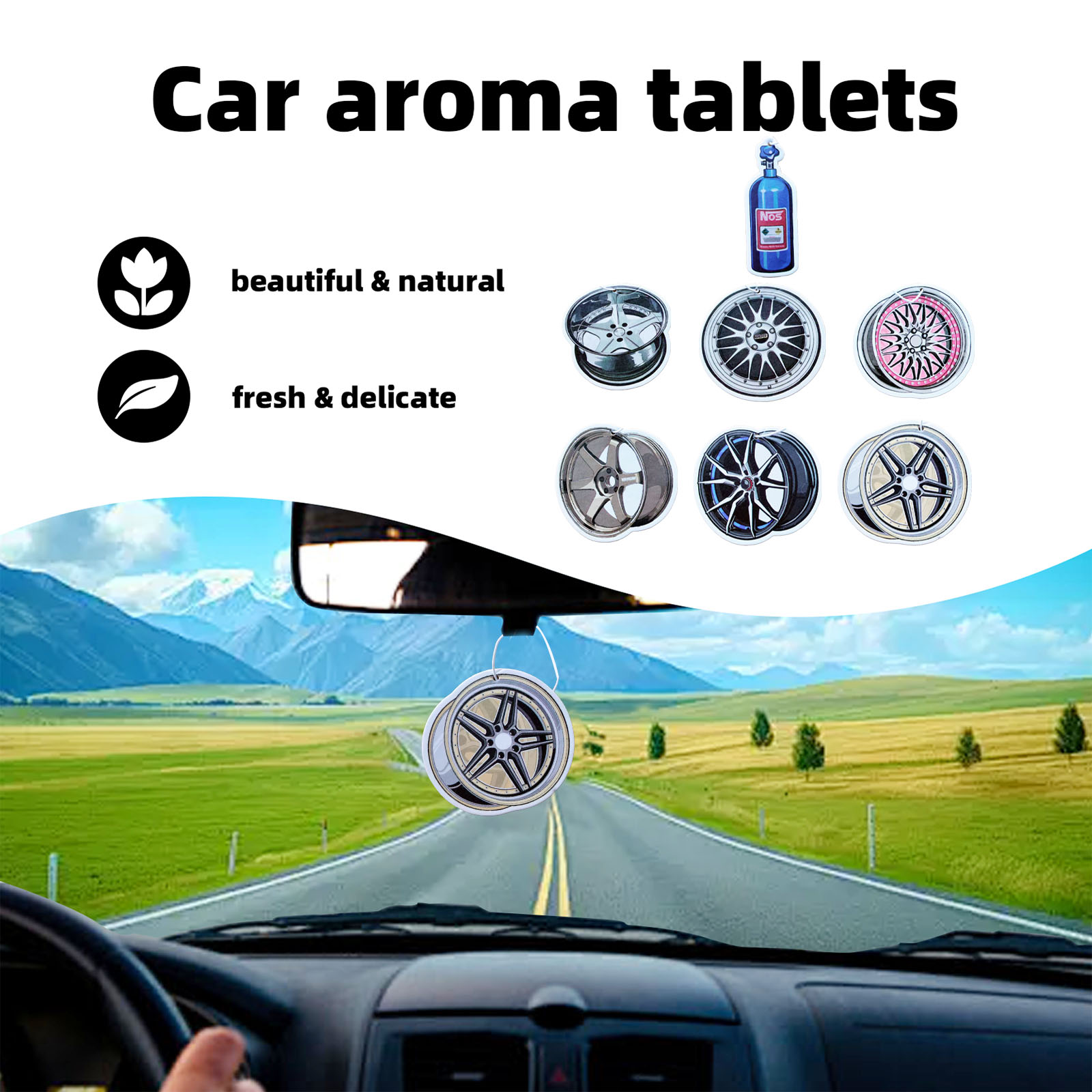 Aromatizador de carro japonês  - Perfume Fragrance Wheel avaliação e preço