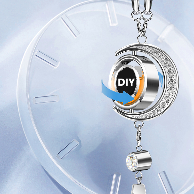 Carro diy perfume pingente lua - Perfume Fragrance Logo avaliação e preço