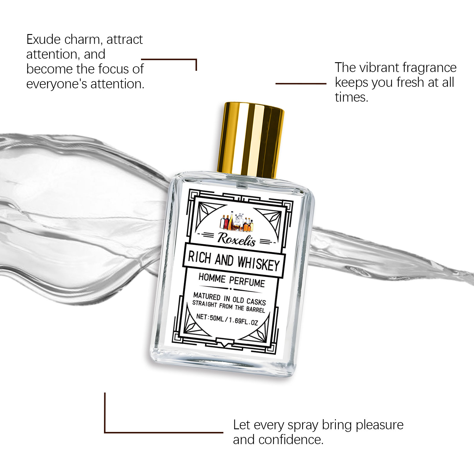 Perfume Masculino Roxelis 50ml - You Perfume Fragrance avaliação e preço